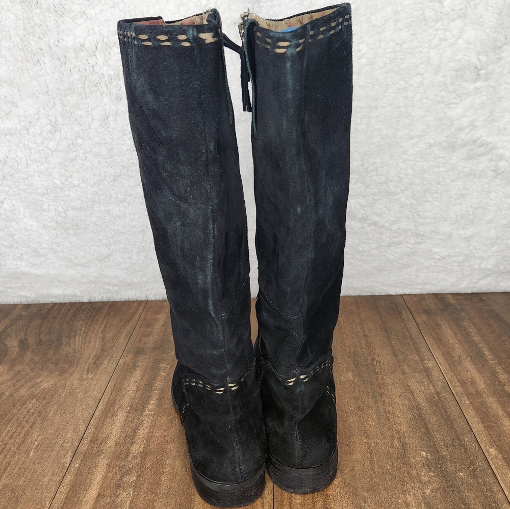 Nine West Take it Easy Suede Vintage America Collection Boots - Picture 8 of 16